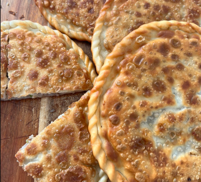 Лепешки с рубленным мясом 1шт