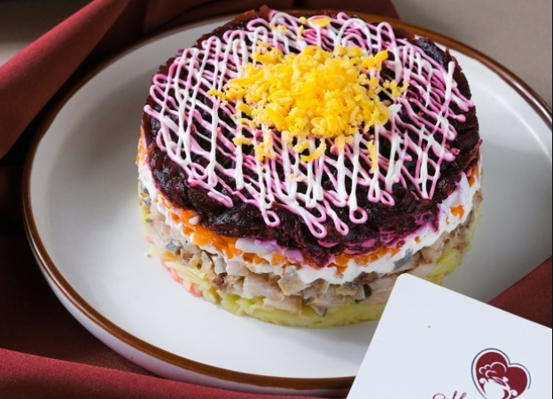 Сельдь под шубой 250гр