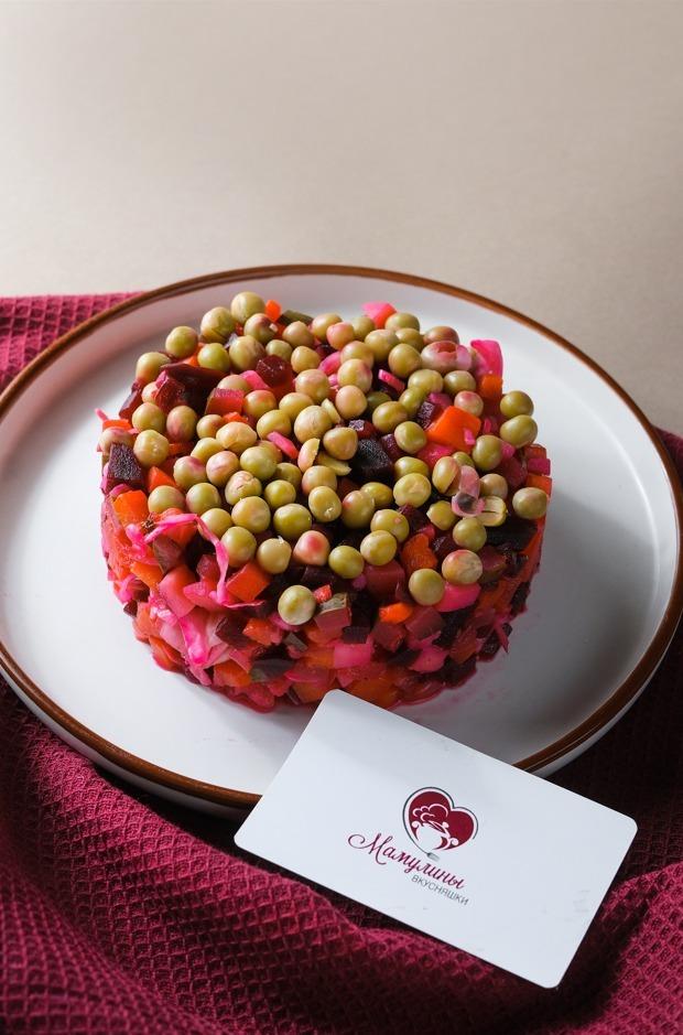 "Винегрет" салатына арналған дайын жинақ + тұздық, 400 гр