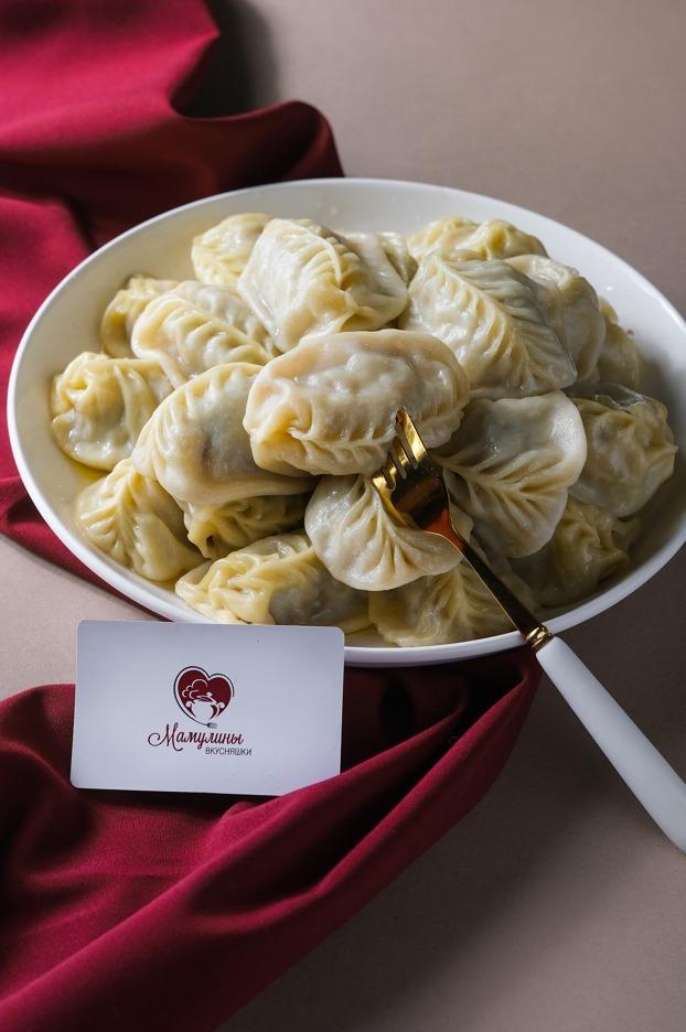 Манты с мясом (на 5 персон) 25 штук