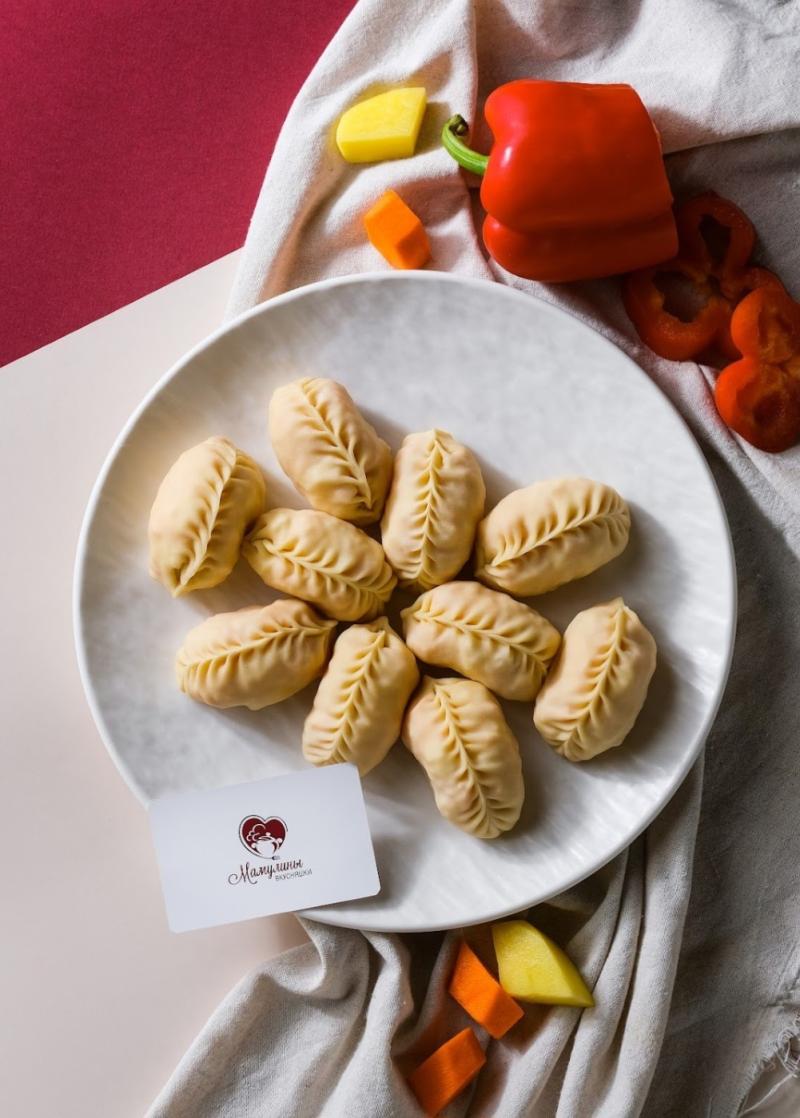 Манты с мясом и картофелем, 1 кг