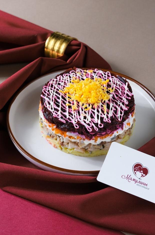 Салат «Сельдь под шубой», 400 гр