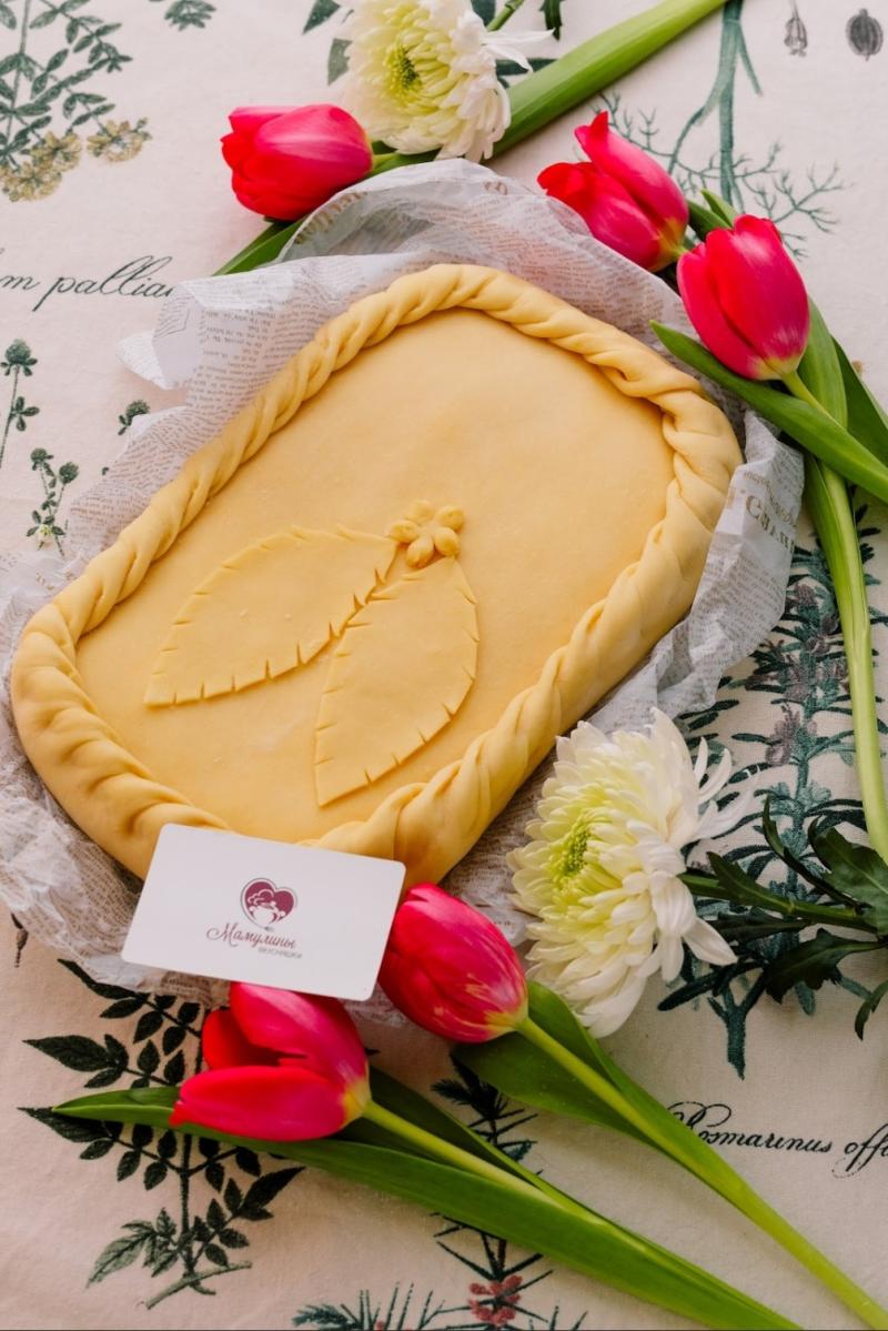 Творожный пирог 1шт