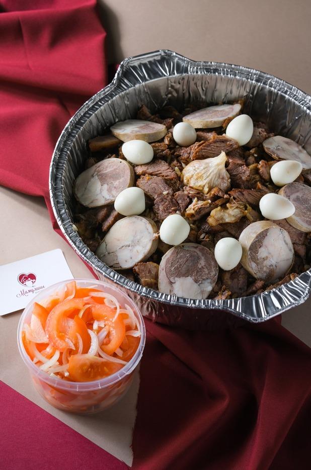 Праздничный плов с казы на 7-8 персон