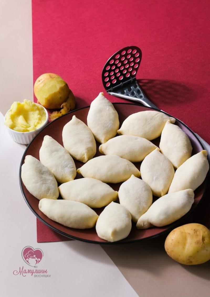 Пирожки с картошкой, 1 кг